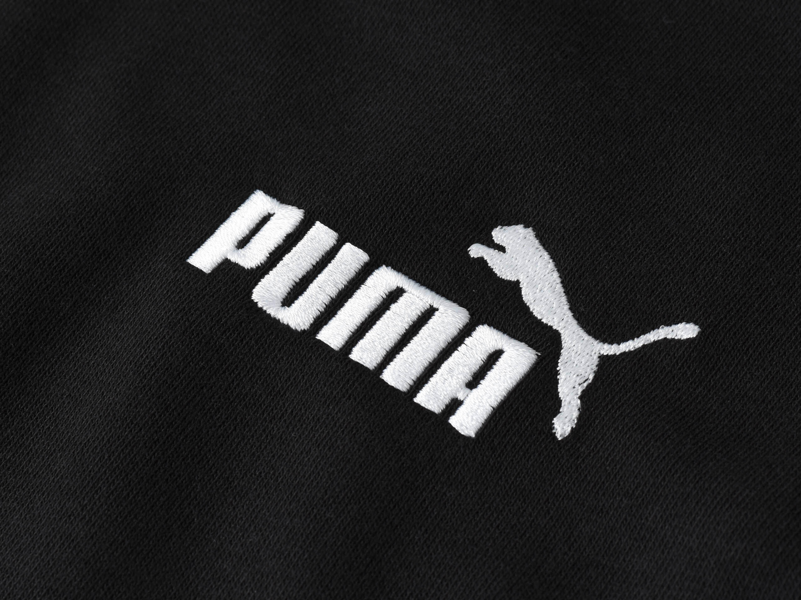 Sweat À Capuche Style Logo ESSENTIALS Homme (Noir) 3/4