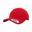 Klassieke Gebogen Piek Snapback Cap (Rood)