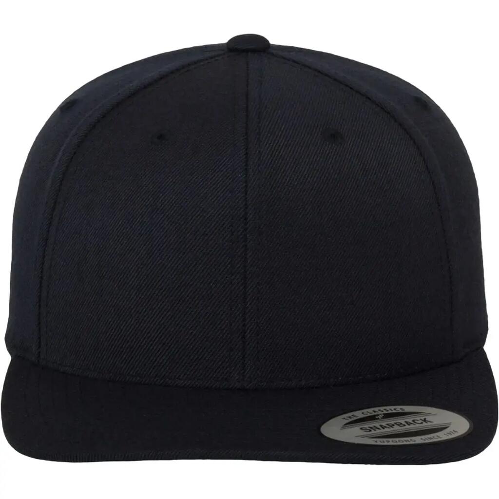 Classic Snapback Cap (Dark Navy)