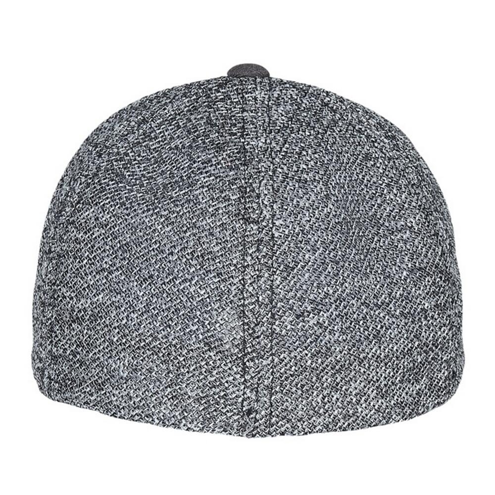 Cappellino Da Camionista Mélange Flexfit Nero Grigio Melange 2/3