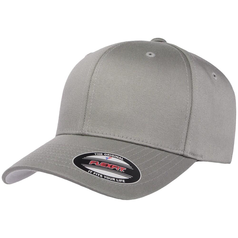 Cappellino Da Baseball Lettino Flexfit Grigio 3/3