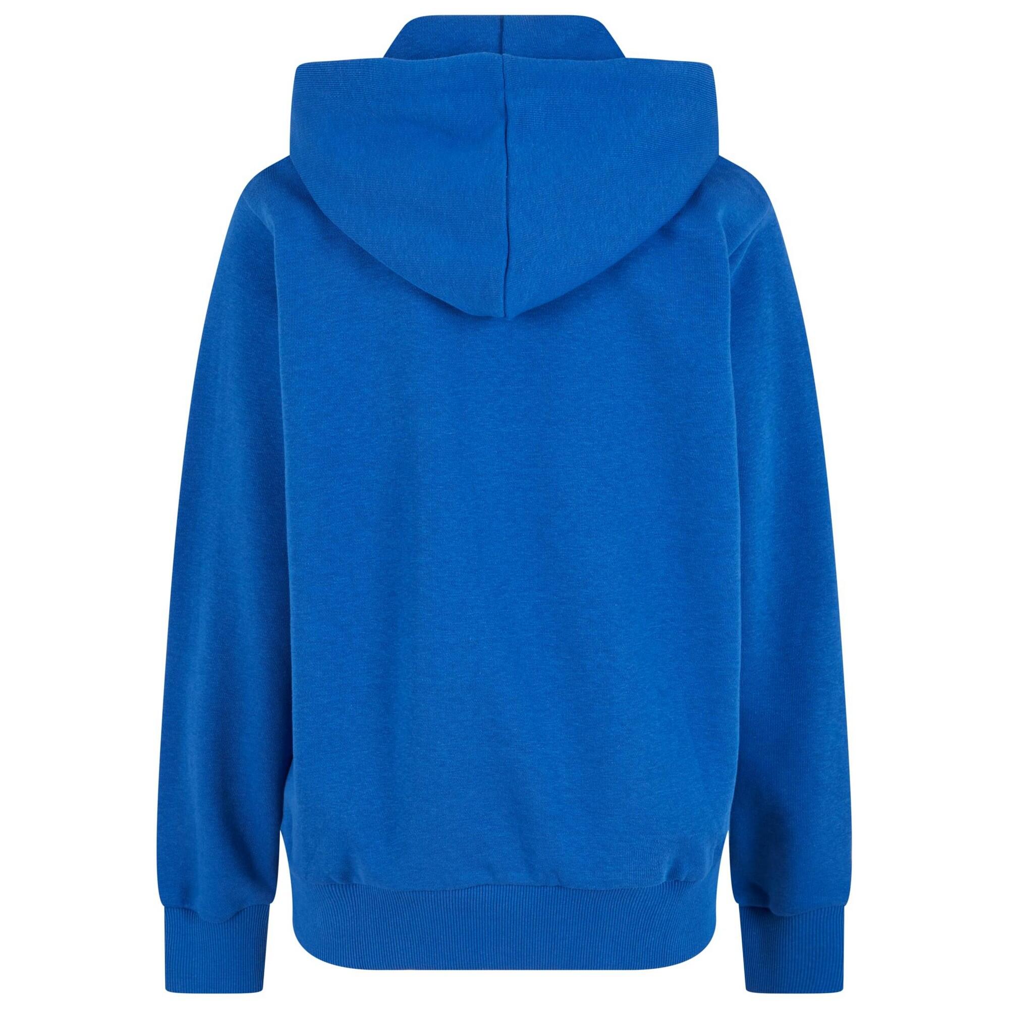 Felpa Con Cappuccio Ragazzi Urban Classics Blu Reale 2/4