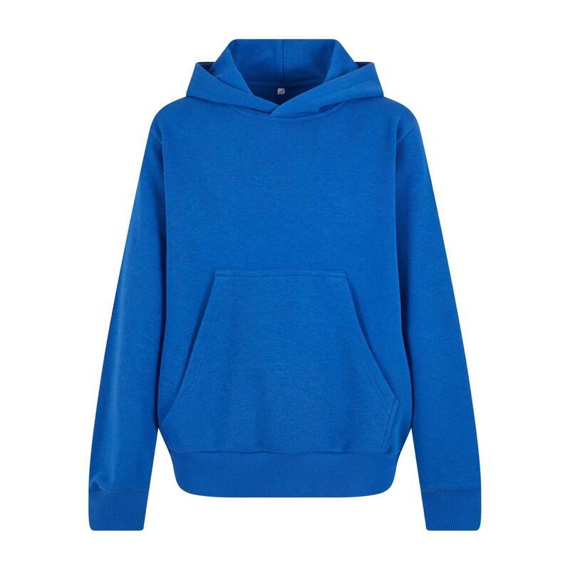 Jongens Badstof Hoodie (Koningsblauw)