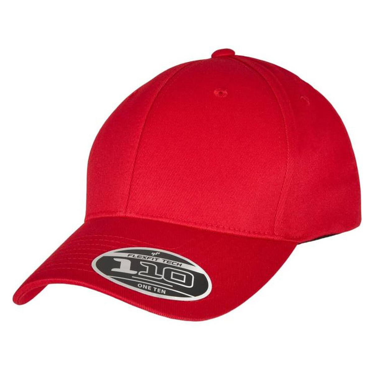 Cappellino Con Visiera Ricurvo Flexfit 110 Rosso 3/3
