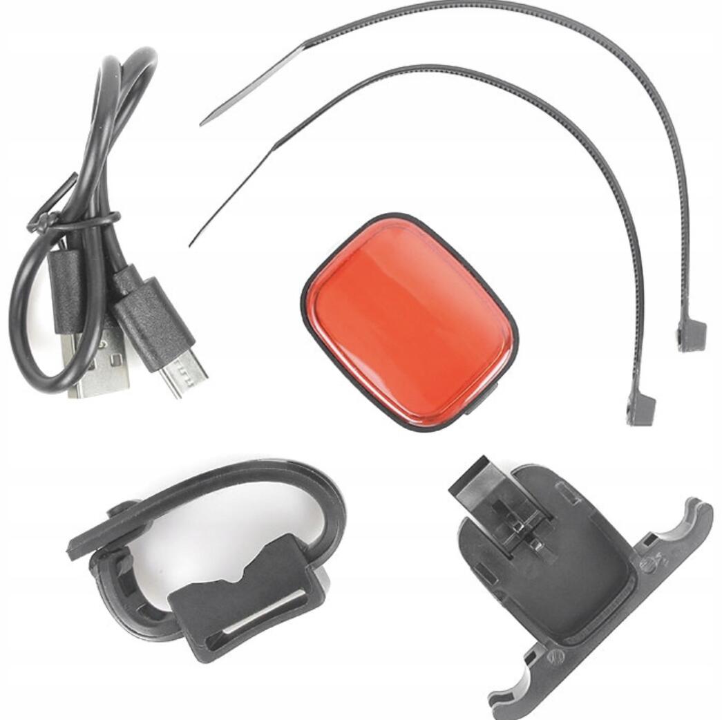 Feu arrière LED 50 Lumen Rouge - USB-C 6/7