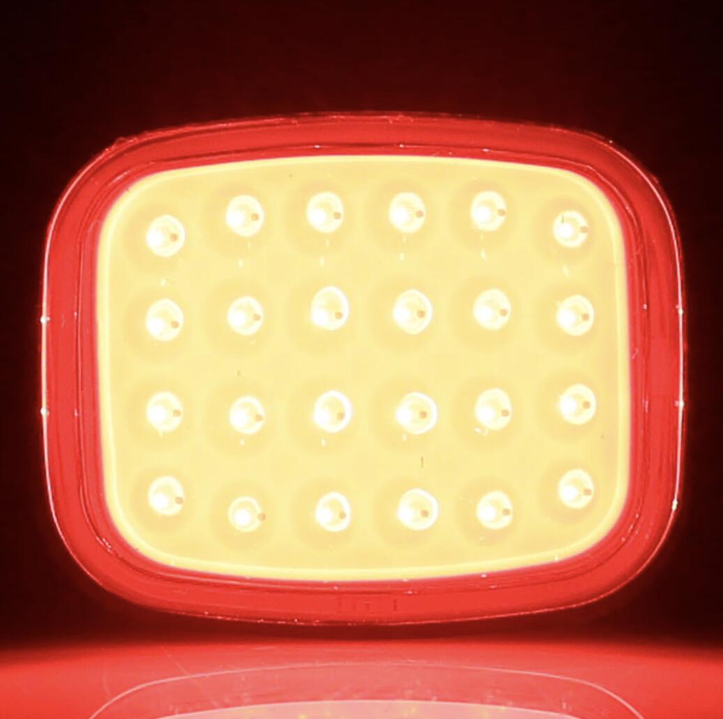 Feu arrière LED 50 Lumen Rouge - USB-C 2/7