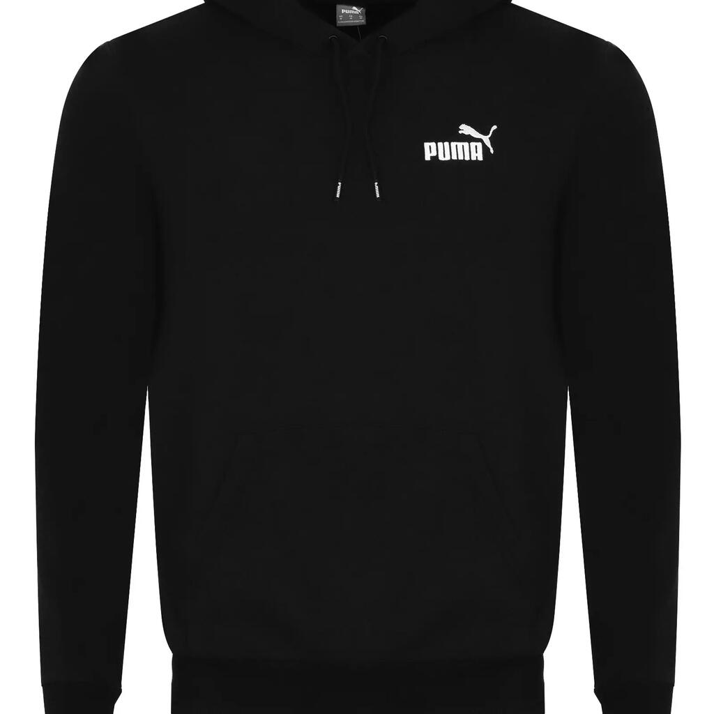 Mens Essentials Logo Hoodie (Black)