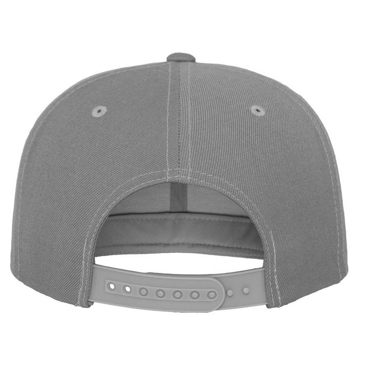 Cappellino Con Visiera Flexfit Classic Argento 2/3