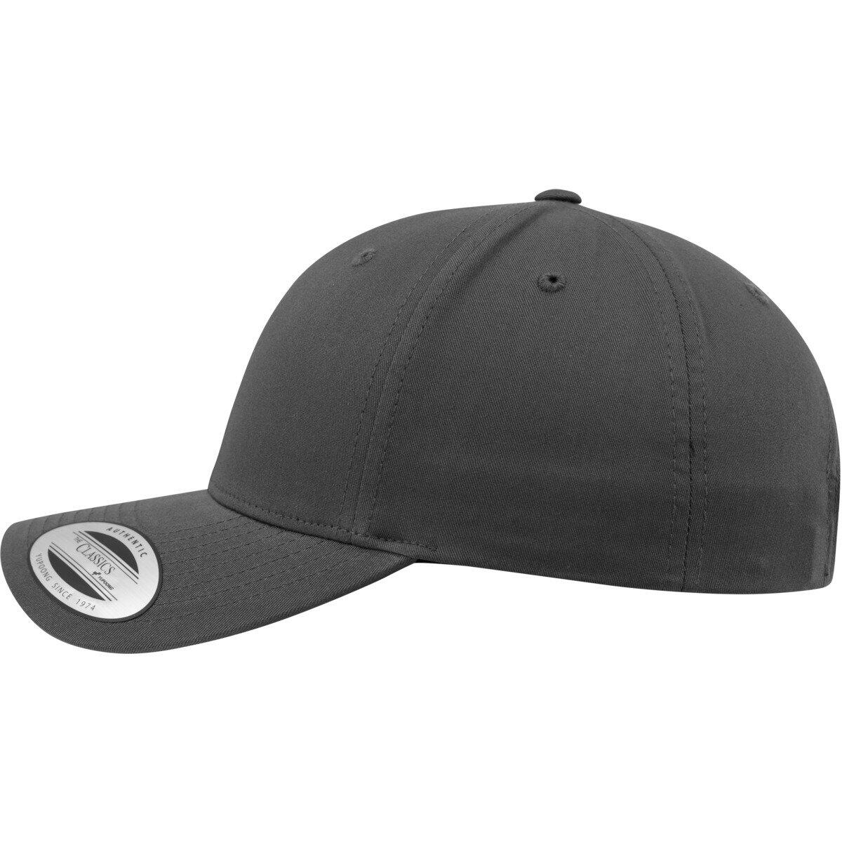 Cappellino Con Visiera Visiera Curva Flexfit Classic Carbone 3/4