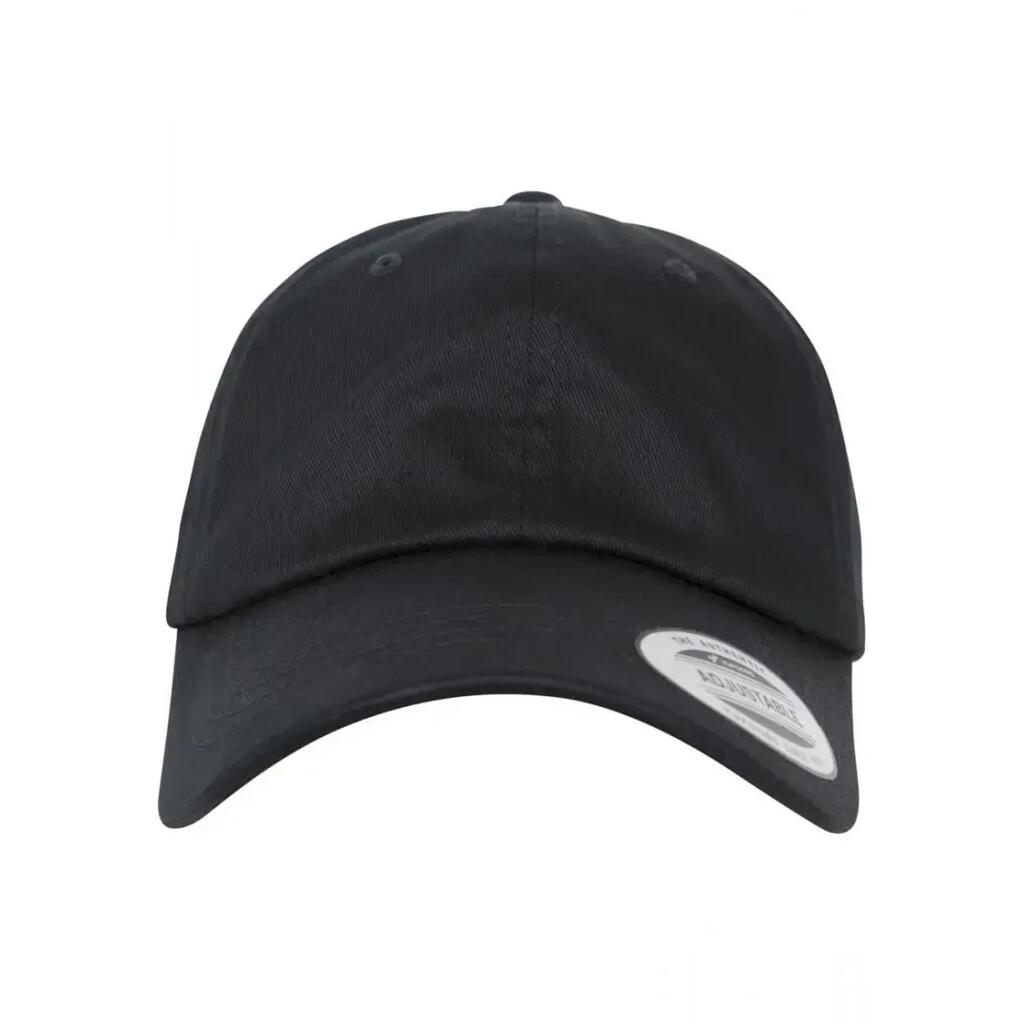 Cotton Low Profile Baseball Cap (Black)