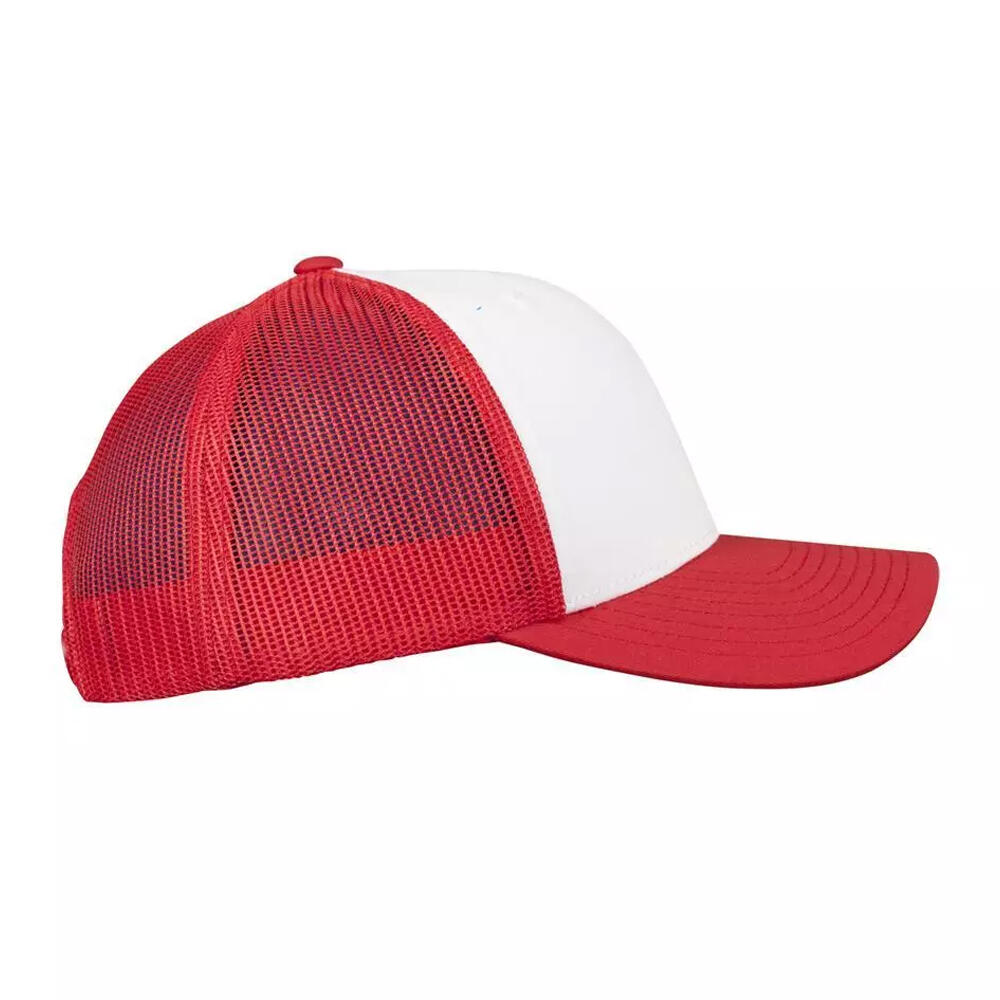Boné Retro Camionista (Vermelho / Branco) 3/3