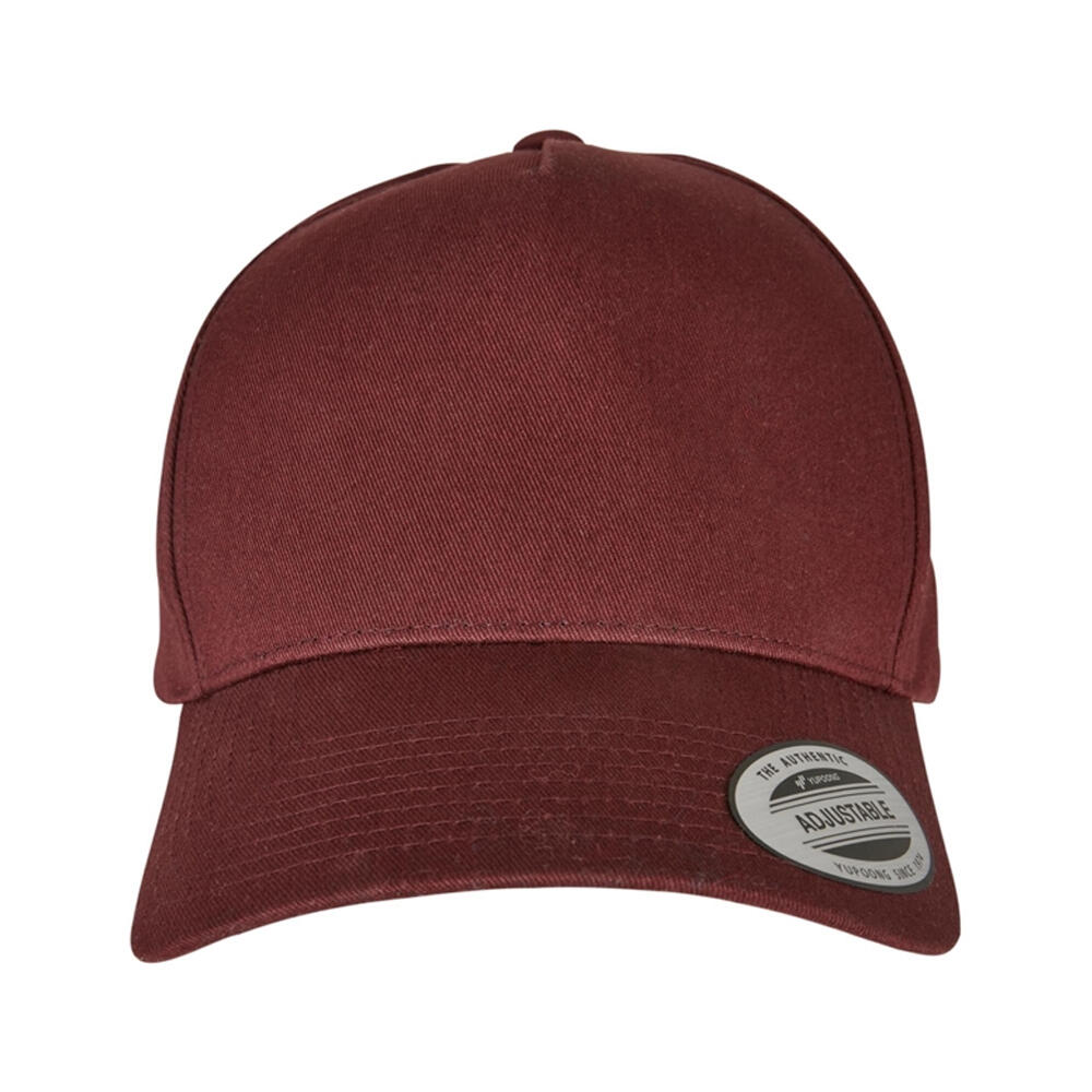 Cappellino Con Visiera 5 Pannelli Flexfit Classic Borgogna 4/4