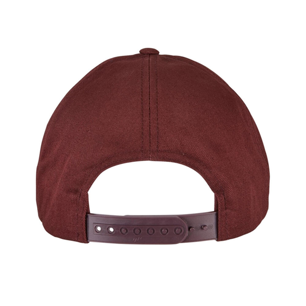 Cappellino Con Visiera 5 Pannelli Flexfit Classic Borgogna 2/4