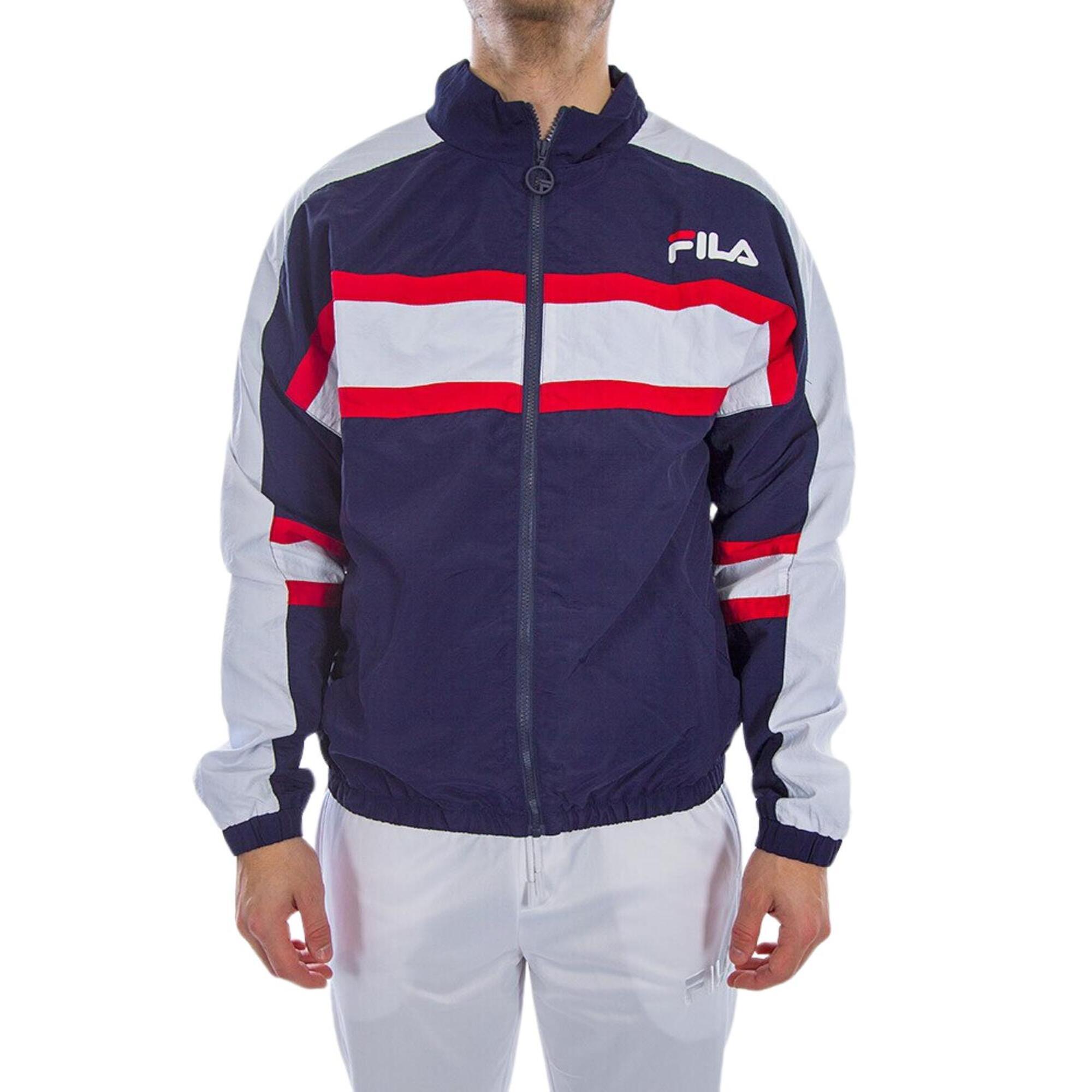 Fila - Hommes Fila Color Block Transitional Jacket - Blouson - Bleu - S - Decathlon