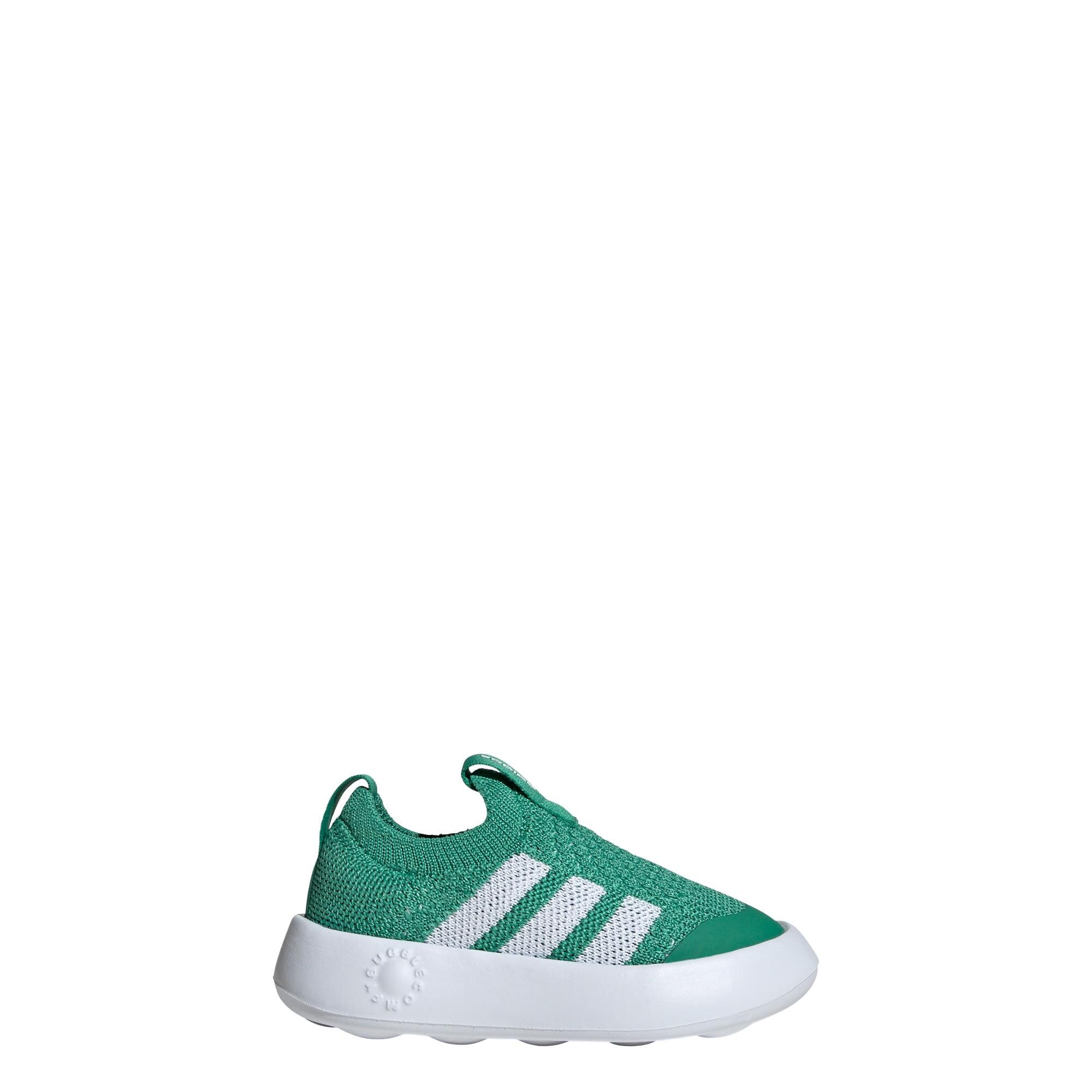 Adidas - Chaussure Bubblecomfy Enfants - Chaussures De Sport - Blanc|noir|vert - 23 - Decathlon