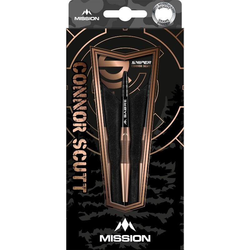 MISSION Mission Connor Scutt V2 - Steel Tip - 90% - Bronze PVD - Sniper