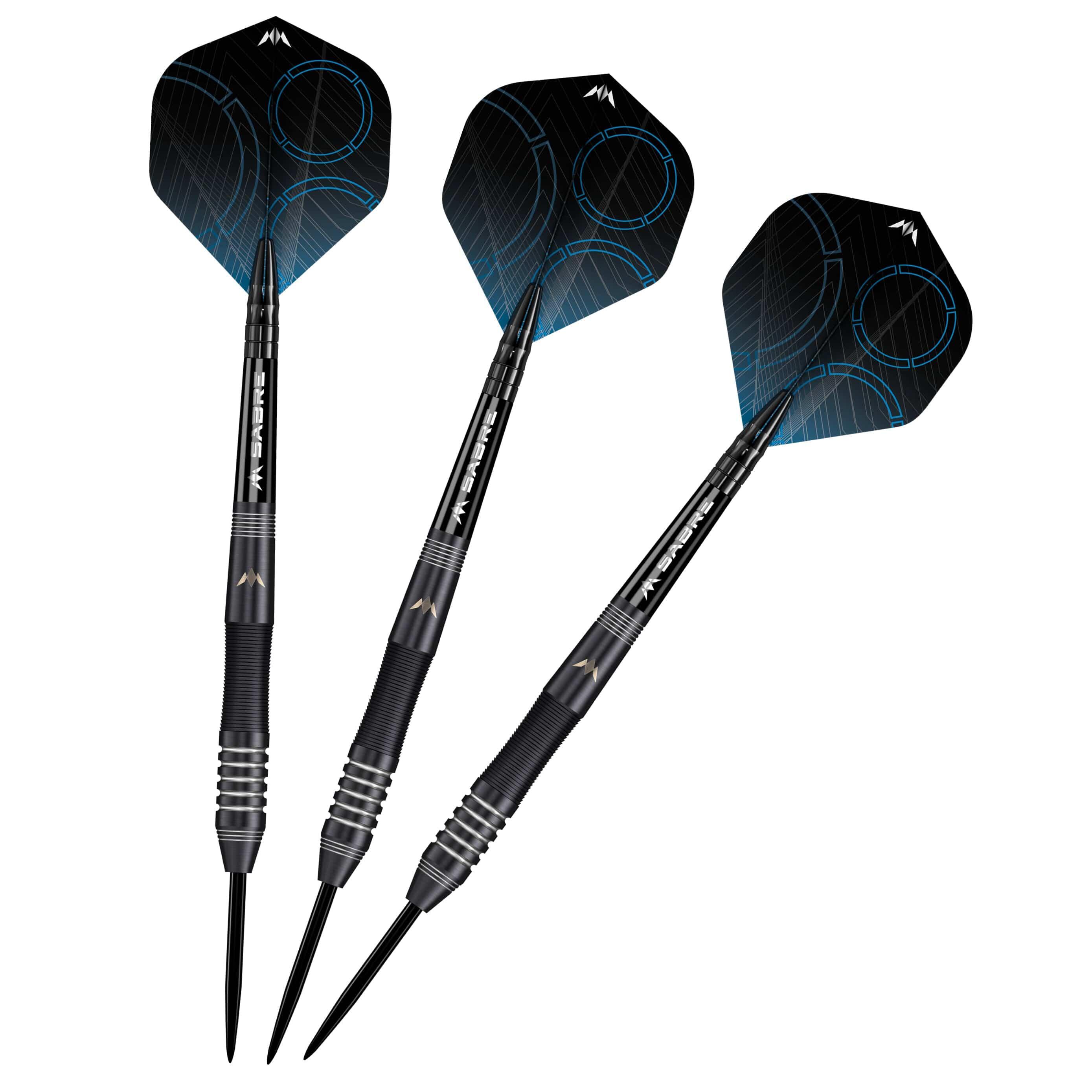 Mission Precision Darts - Steel Tip - 90% Tungsten - Black PVD 5/7