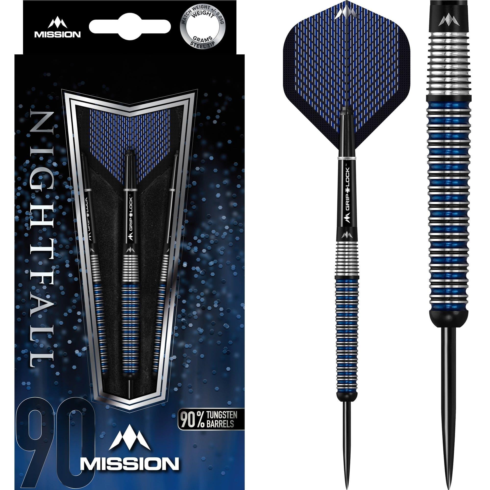 MISSION Mission Nightfall Darts - Steel Tip - M3 - Taper