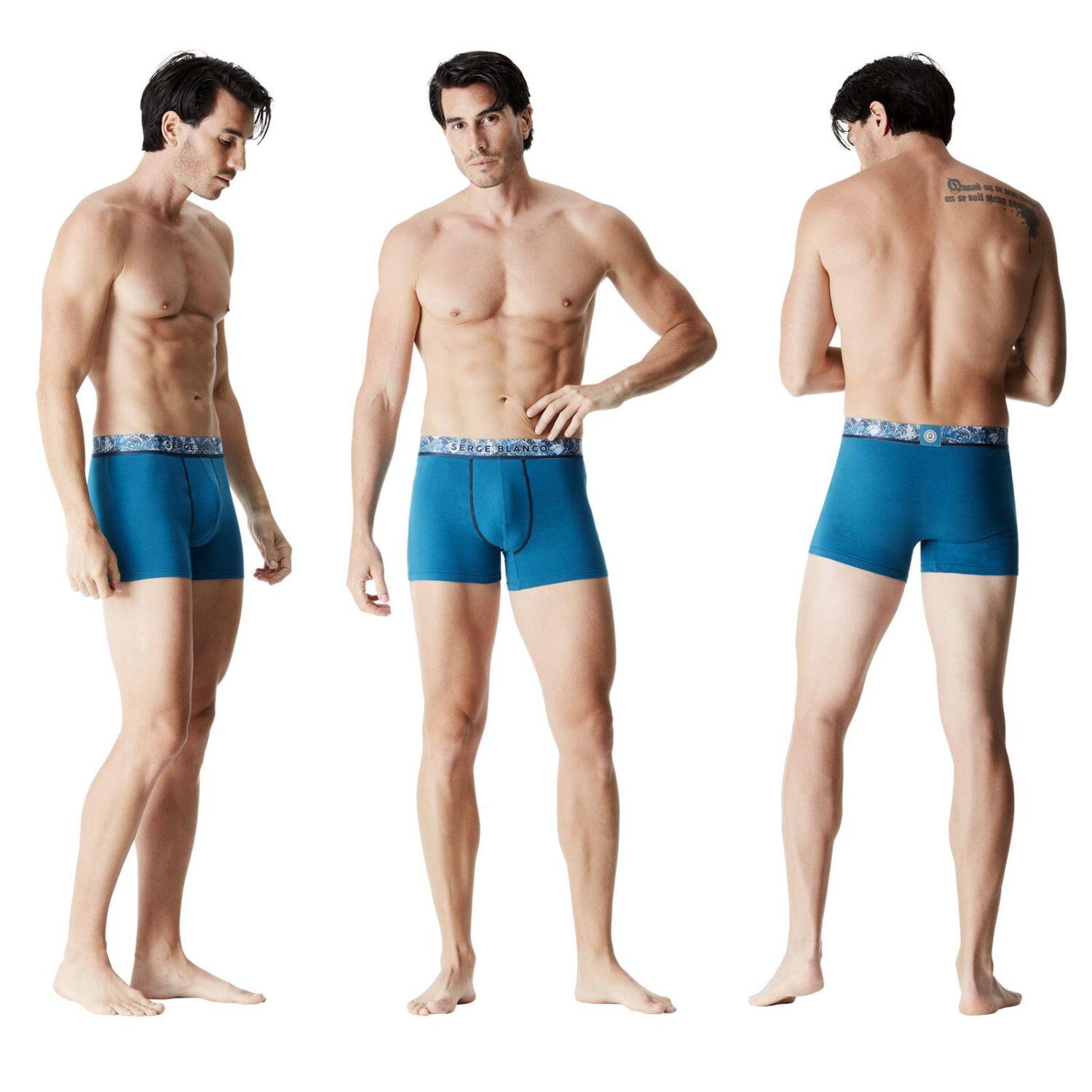 Lot de 6 boxers homme ceinture sublimation Serge Blanco 2/5