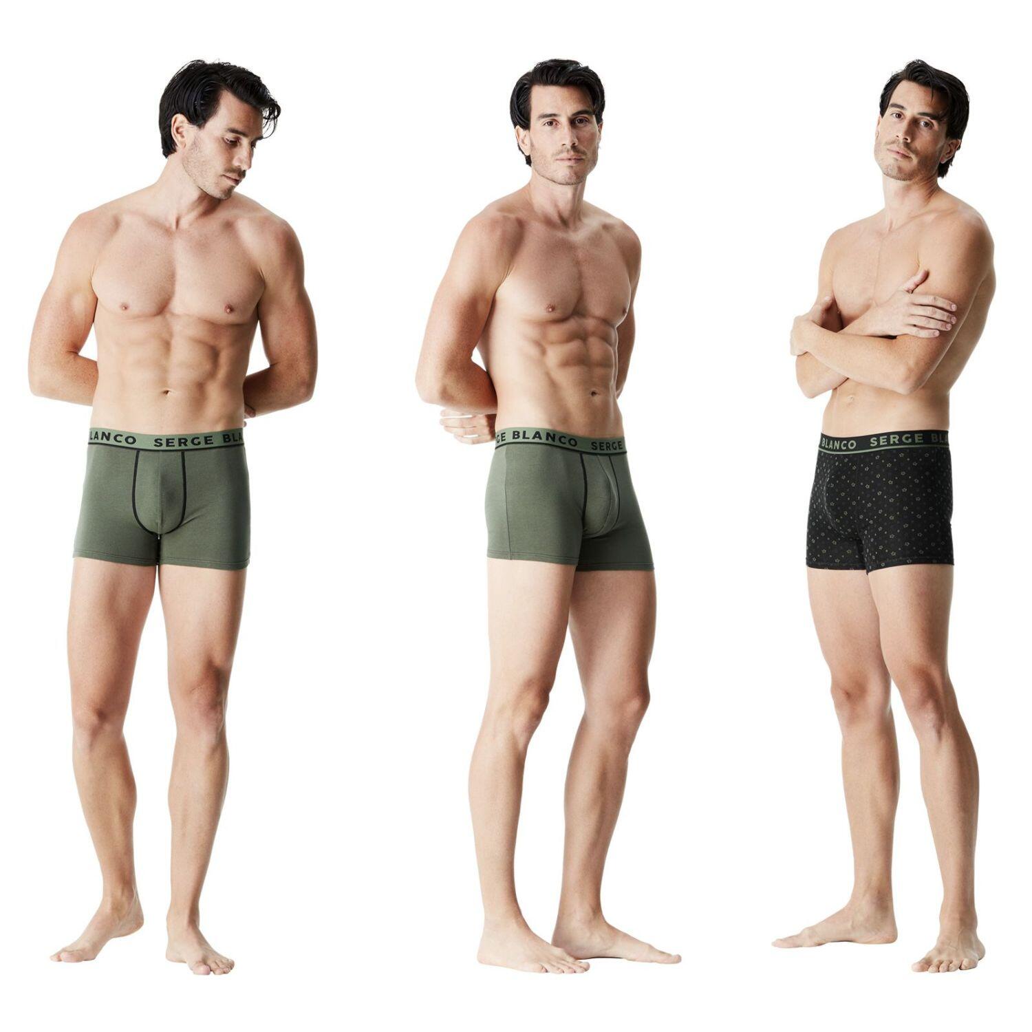 Lot de 8 boxers homme Casual Serge Blanco 2/5