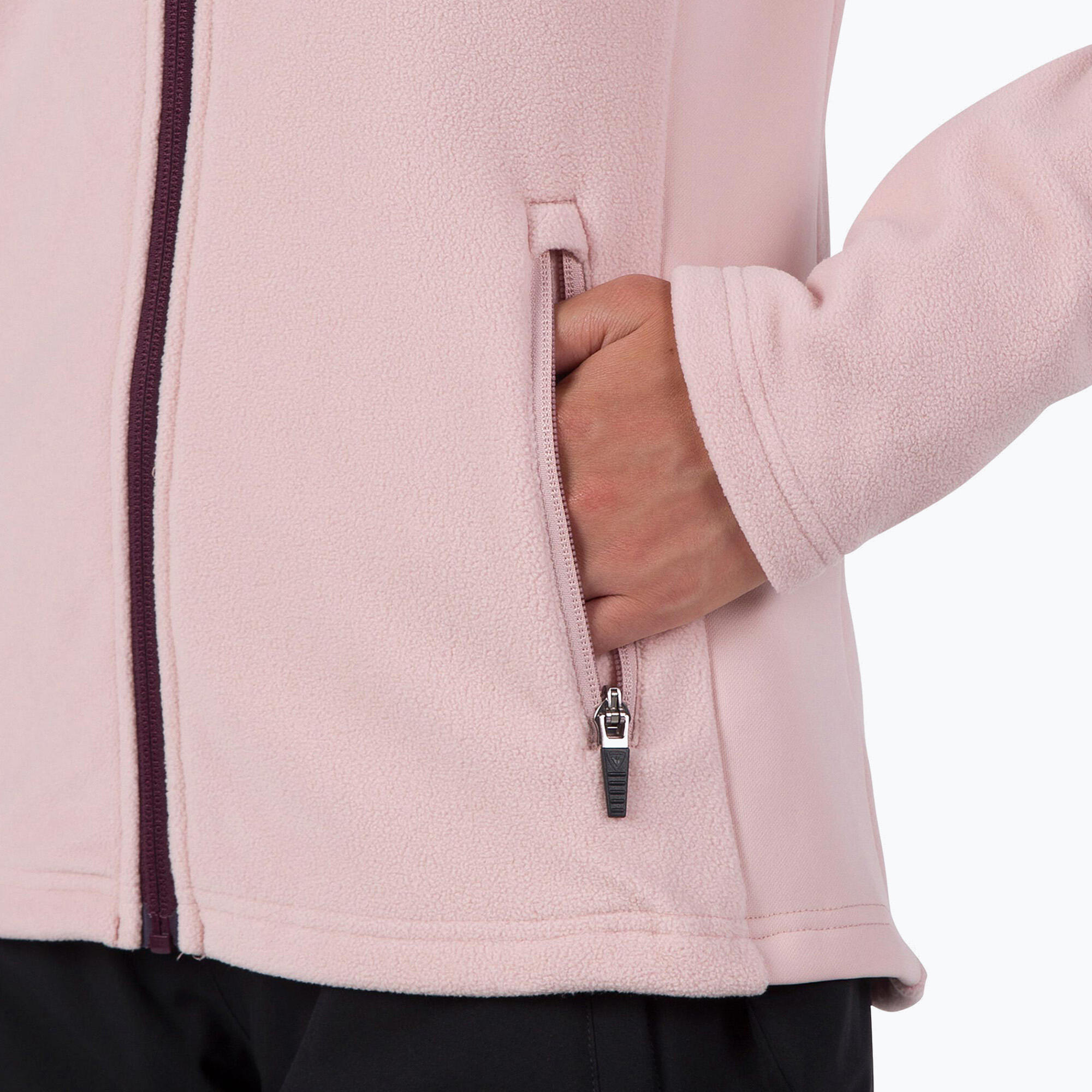 Sweat Femme Rossignol Strawpile Fleece Fz 5/5