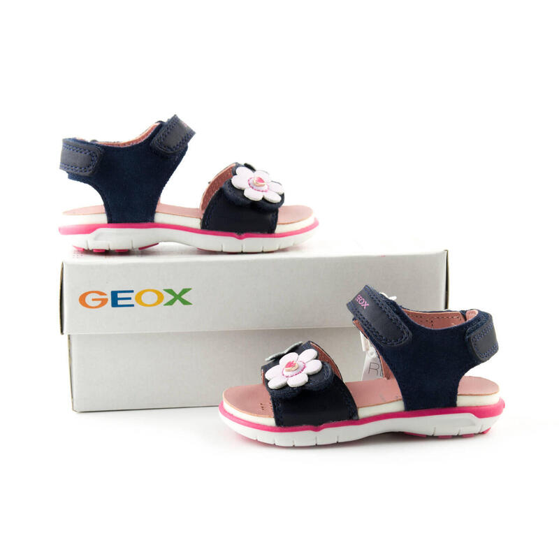 Geox Nappa + Suede pantofi de mers pe jos pentru copii