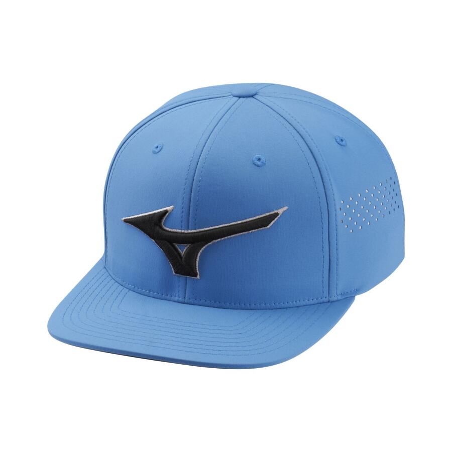 Czapka z daszkiem golf Mizuno Tour Flat Snapback Niebieski