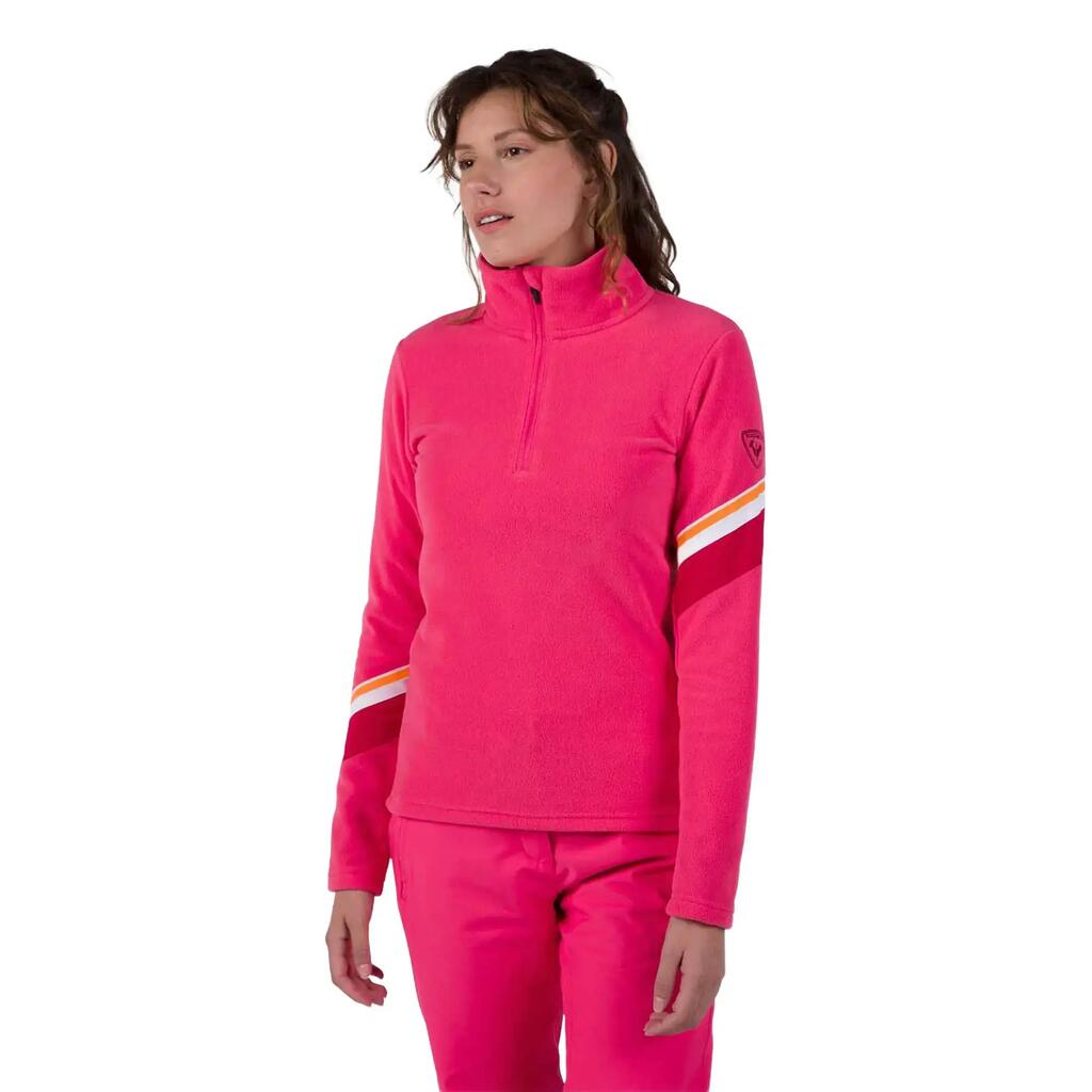 Women's 1/2 zip fleece Rossignol Strawpile
