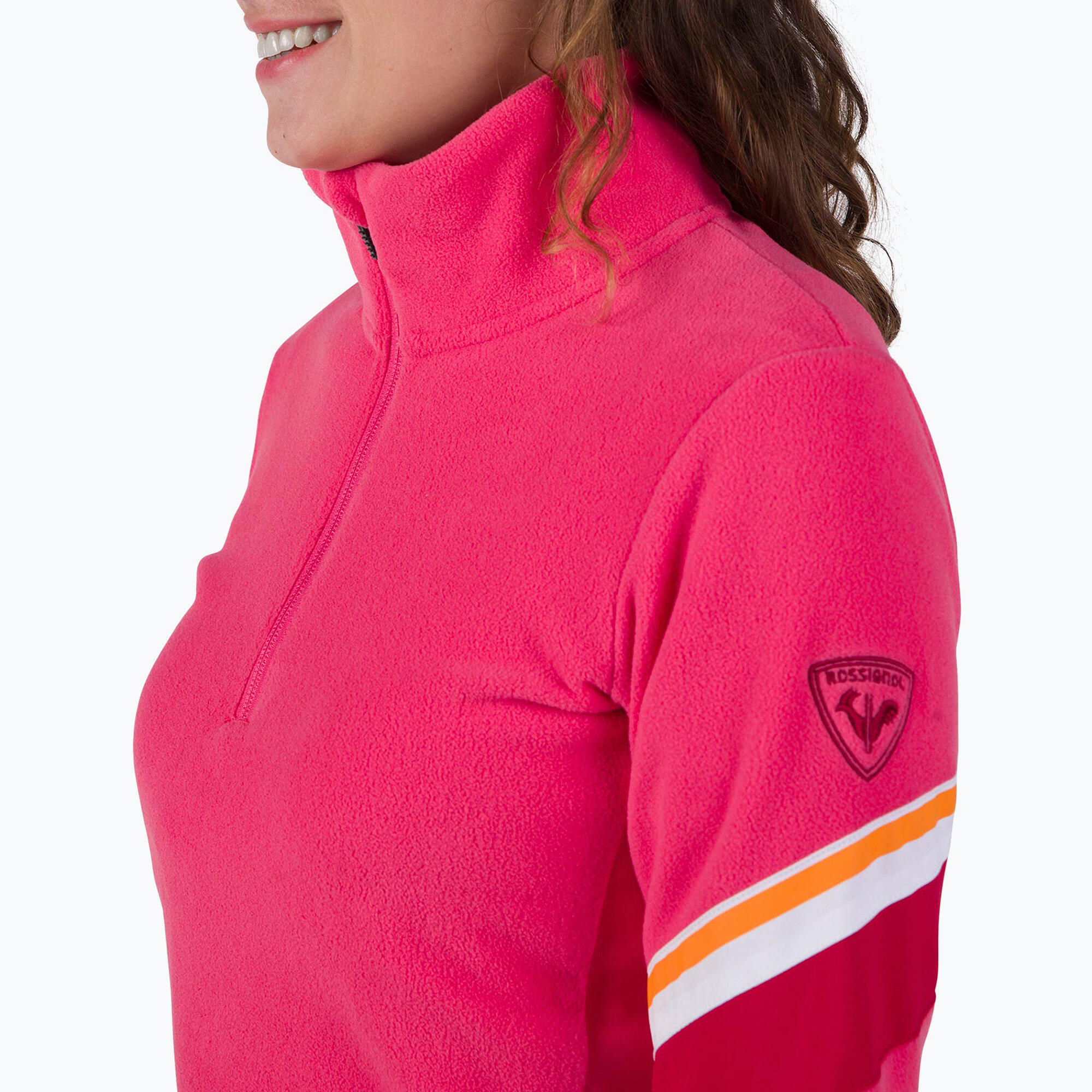 Sweat-shirt femme Rossignol Strawpile Fleece Hz 4/5