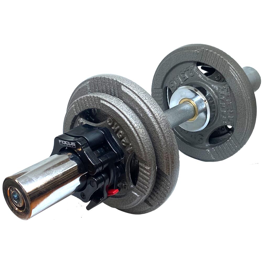 Olympische Dumbbellstang 50 mm - 50 cm 4/4