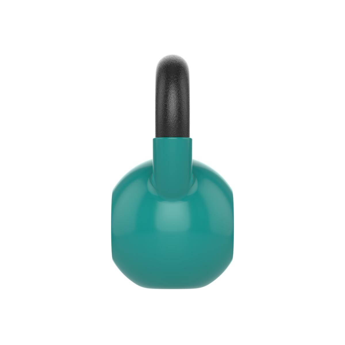 Kettlebell Vinyl - 14 kg - Groen 3/6