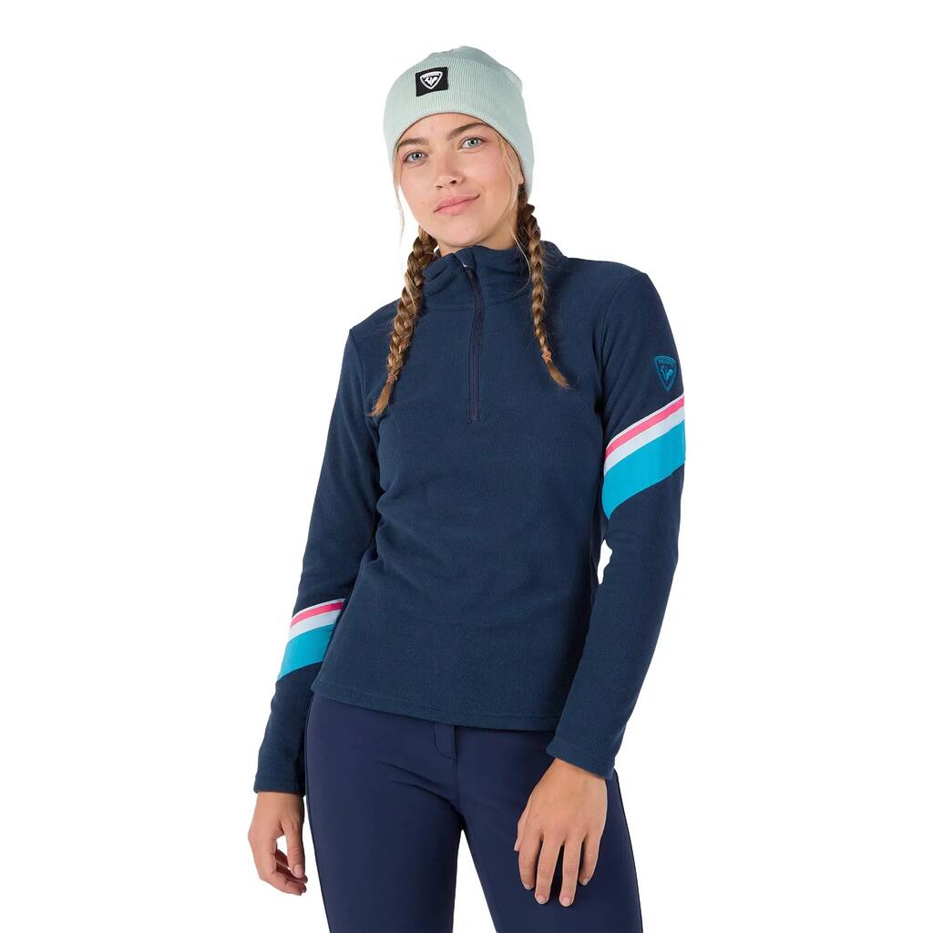 Women's 1/2 zip fleece Rossignol Strawpile