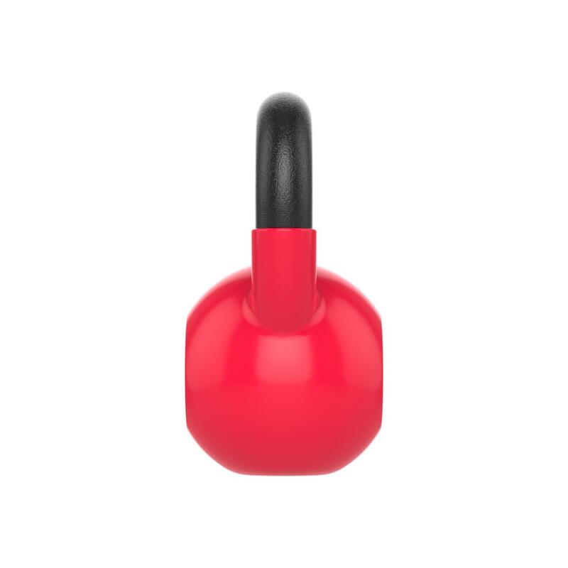 Kettlebell Vinyl - 12 kg - Rouge