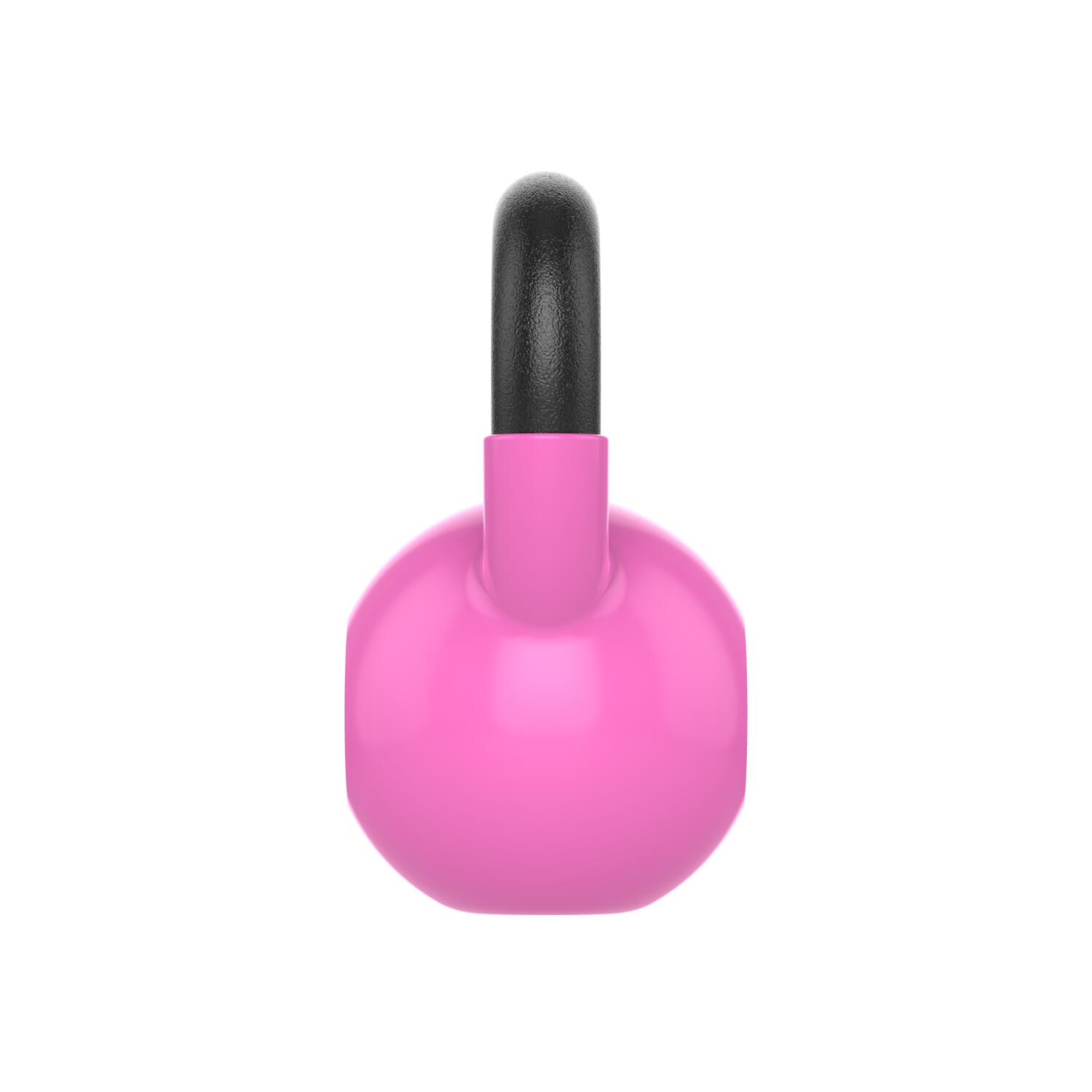 Kettlebell Vinyl - 4 kg - Rose 3/6