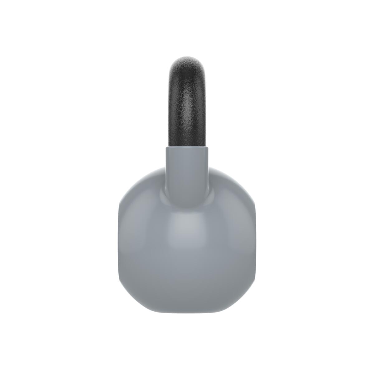 Kettlebell Vinyl - 18 kg - Gris 3/6