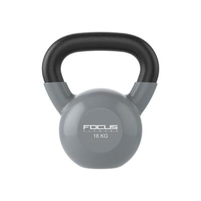 Kettlebell vinyl - 4 kg - roze