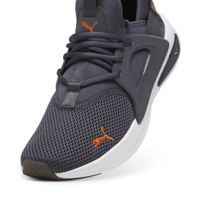 Softride Enzo Evo hardloopschoenen PUMA Galactic Gray Rickie Orange Gum Beige