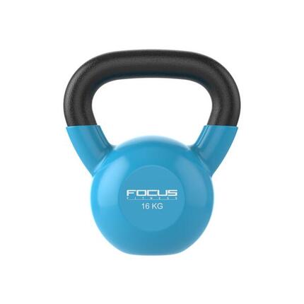 Kettlebell Vinyl - 8 kg - Jaune