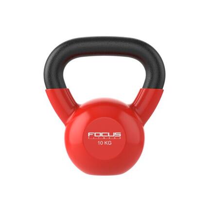 Kettlebell Vinyl - 8 kg - Jaune
