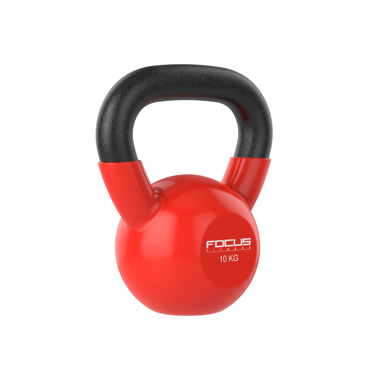 Kettlebell Vinyl - 10 kg - Oranje 2/6