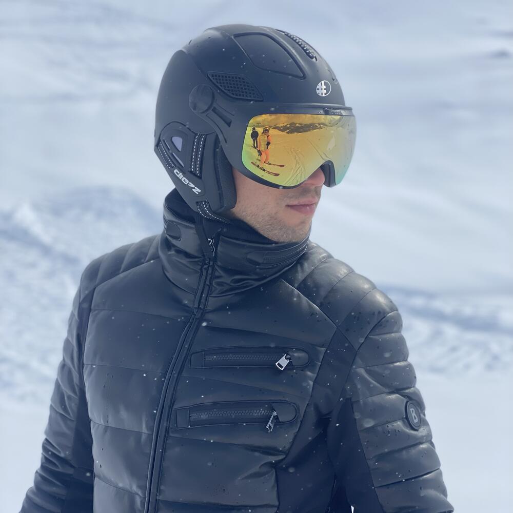 CASQUE VISIERE LOUNA II COLOR BLACK 2/4