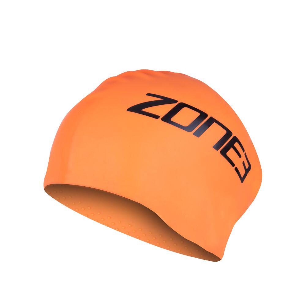 ZONE3 Silicone Swim Cap - Long Hair