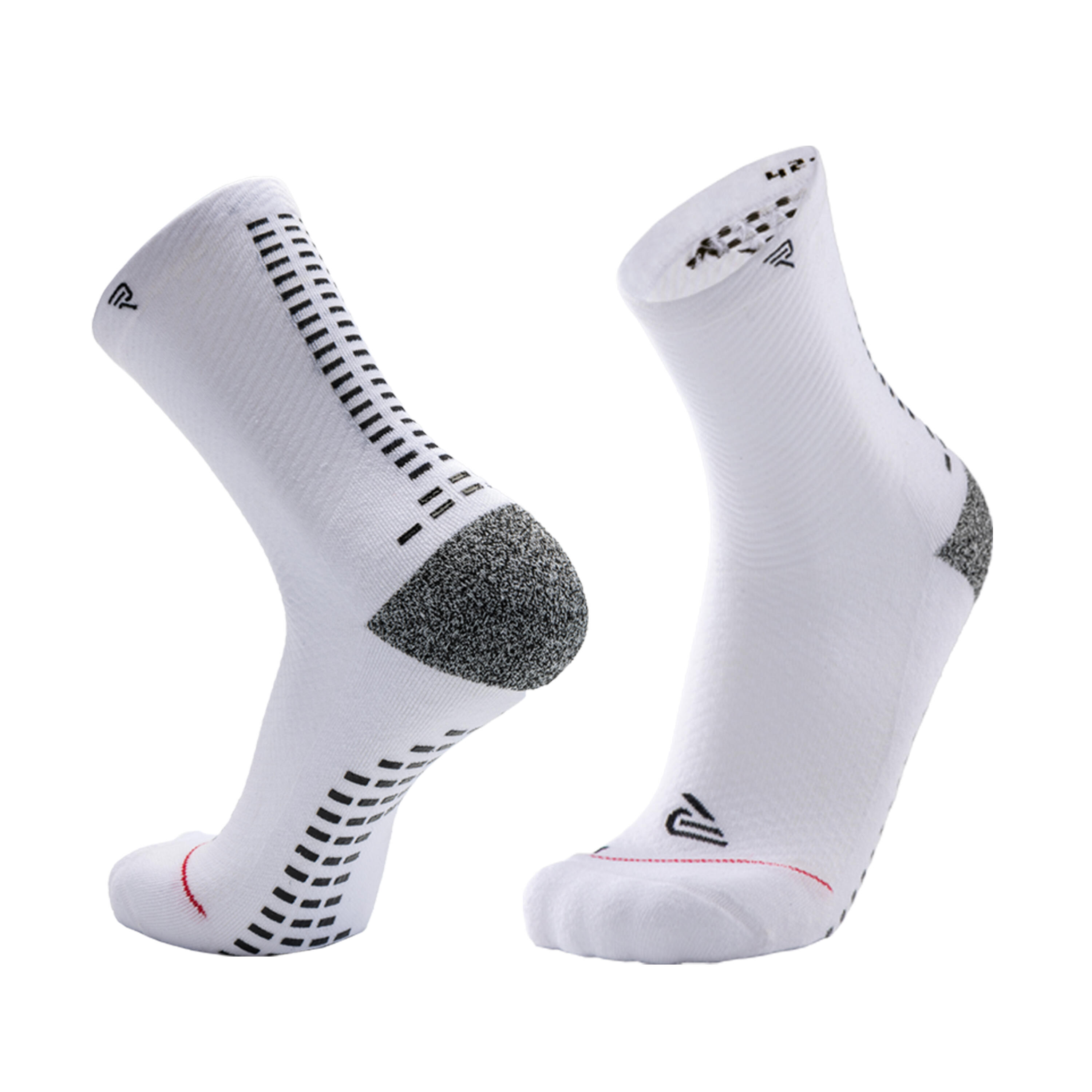 RØFF SOCKS Gripsocken WEISS - Nahtlos - Ultrazart - Bio-Baumwolle