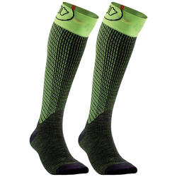 Chaussettes de ski fines et compressives, effet seconde peau - Ski Ultrafit LV