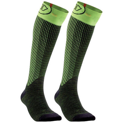 Chaussettes de ski fines et compressives, effet seconde peau - Ski Ultrafit LV