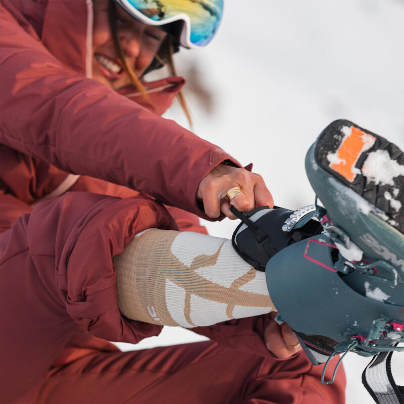 Chaussette de ski douce et isolante pour femme. Lot de 2 paires - Ski Insulation