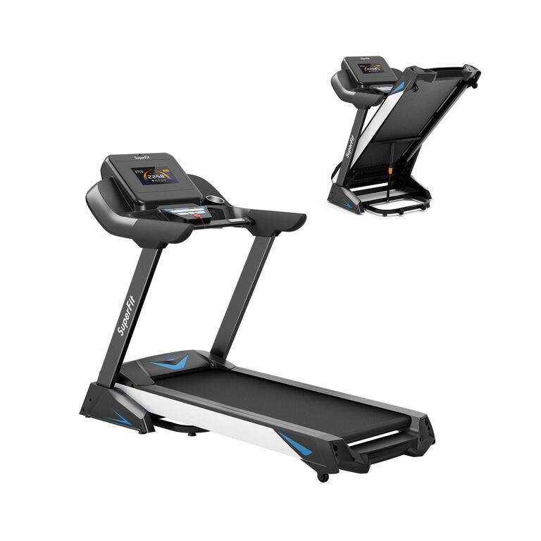4.75HP treadmill with app and auto incline for home use