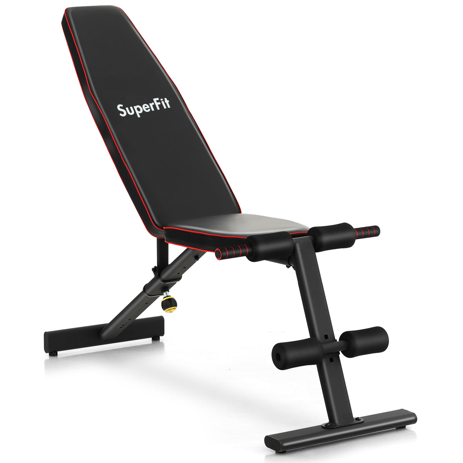 Heavy Duty Strength Training Bench for Bench Press and Sit up Black
