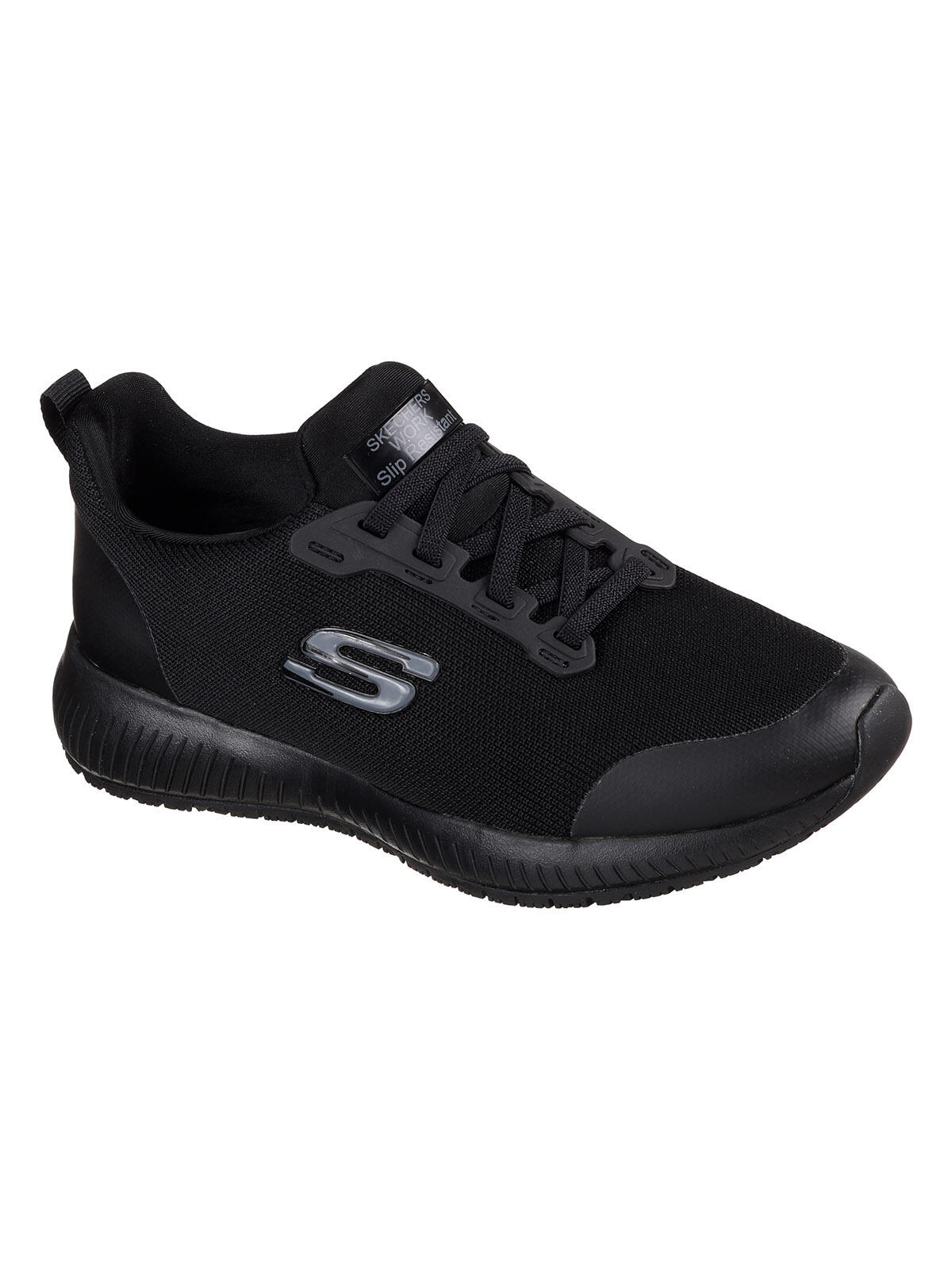 Skechers Damen Arbeitsschuh Work SQUAD SR Berufsschuh Sneaker 77222EC Schwarz 6/7