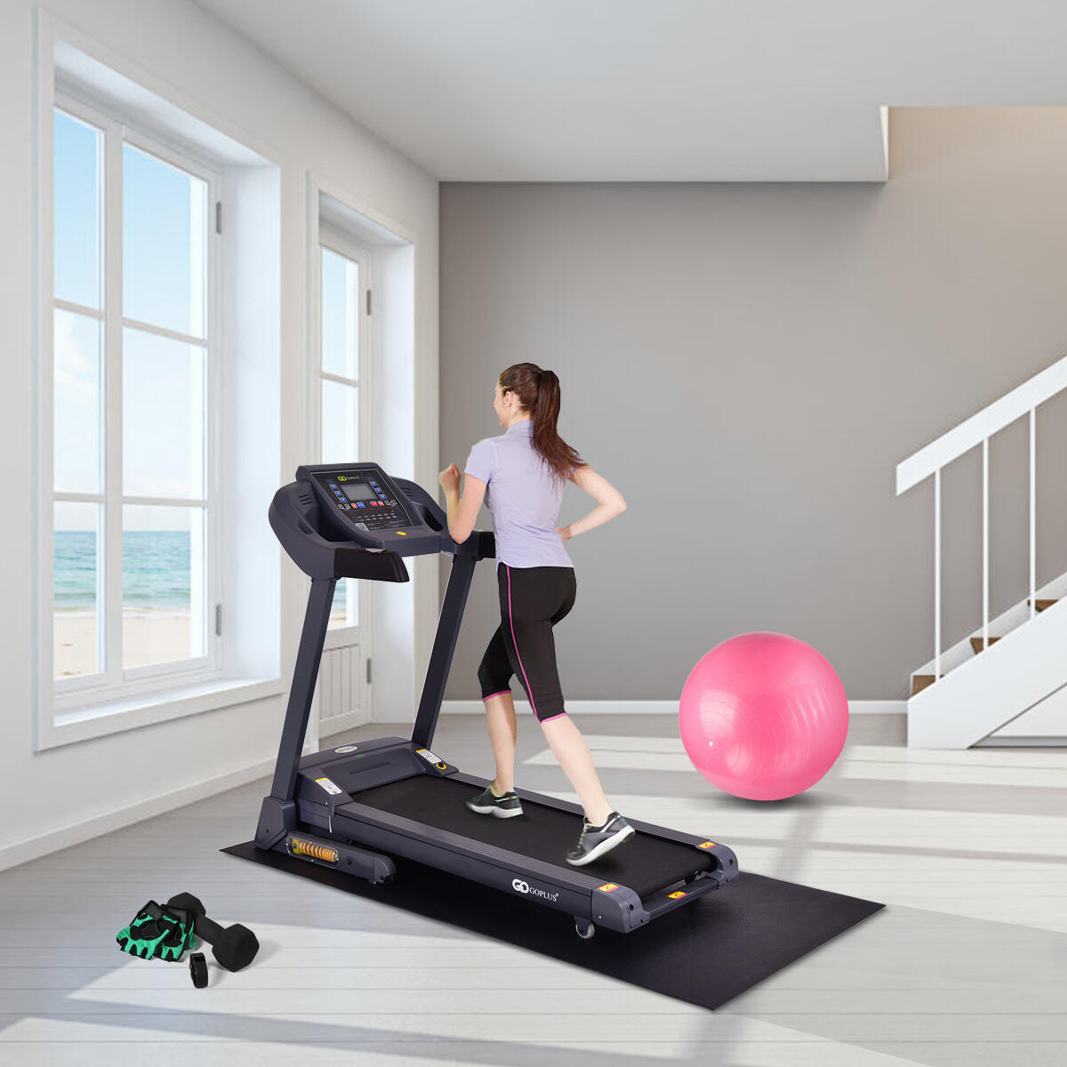 Treadmill Floor Protector Mat Fitness Equipment Floor Protect